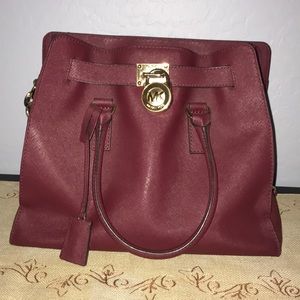 Michael Kors Burgandy Bag